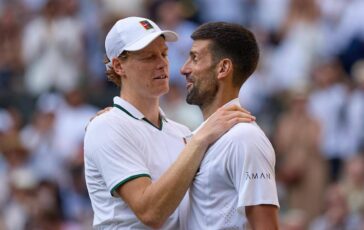 Djokovic il fisioterapista svela Ci chiede perche non si allena come Sinner 364x230