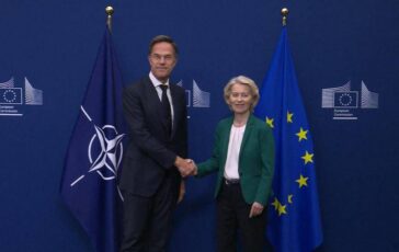 Drone russo su Lipsia Von der Leyen e Rutte Non tollereremo attacchi pronti a proteggerci 364x230