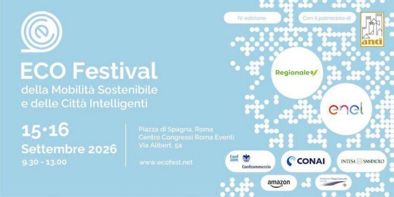 ECO Festival della Mobilita Sostenibile e delle Citta Intelligenti Diretta 768x384