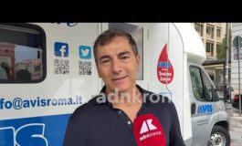 Emergenza sangue Marco Liorni alla raccolta organizzata da Adnkronos e Avis Atto di altruismo 265x160