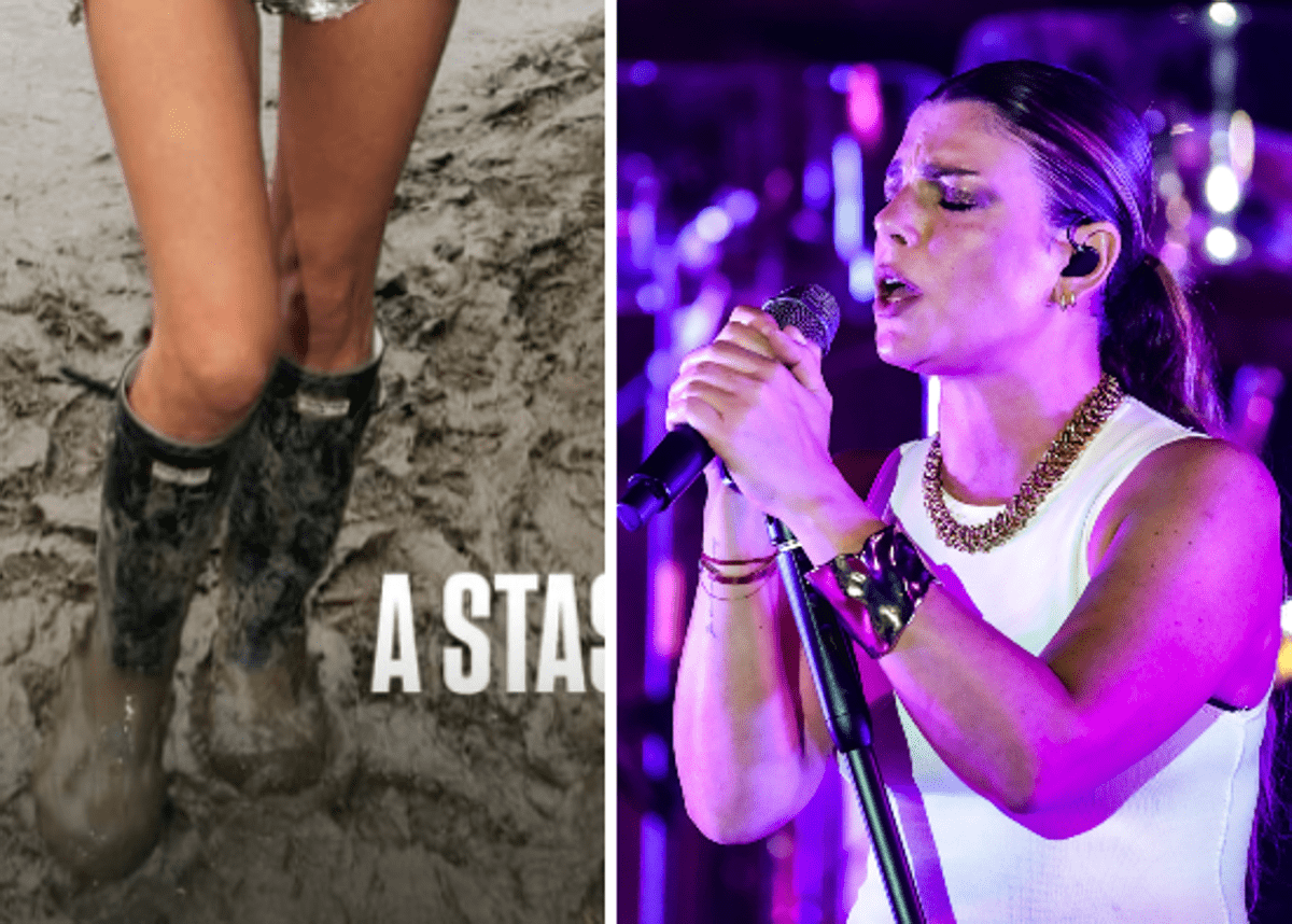 Emma 'sfida' il maltempo di Milano, stasera il live all'Ippodromo: la foto ironica
