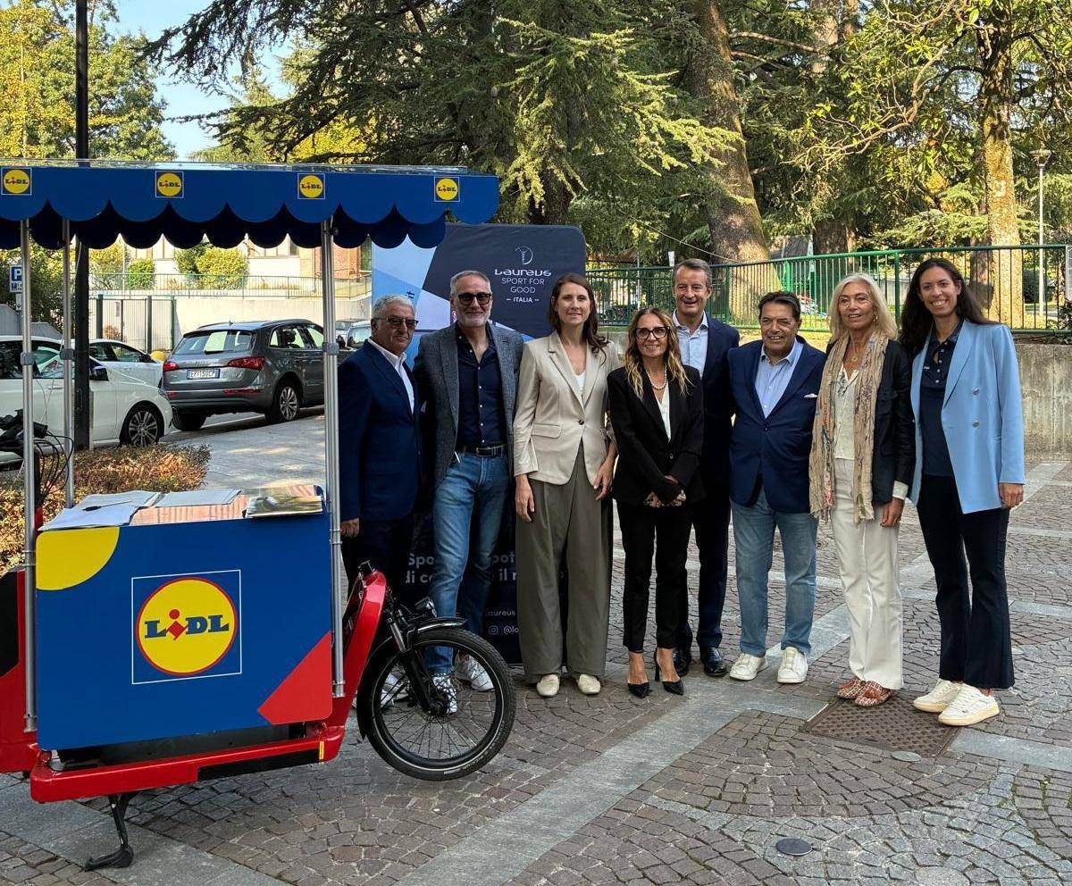 Fondazione Laureus e Lidl presentano progetto 'Cycling for good'