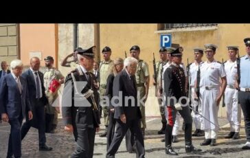 Funerali Emma Bonino larrivo del Presidente Mattarella e della premier Meloni Video 364x230