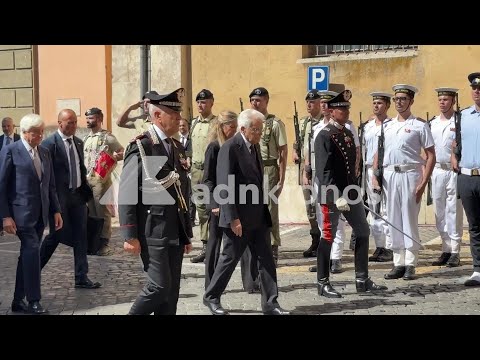 Funerali Emma Bonino, l’arrivo del Presidente Mattarella e della premier Meloni - Video