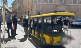Giungla golf car a Roma blitz e controlli a tappeto dei carabinieri nel centro della Capitale 265x160