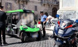 Giungla golf car a Roma controlli a tappeto dei carabinieri 10 sottoposte a fermo e valanga di multe 265x160