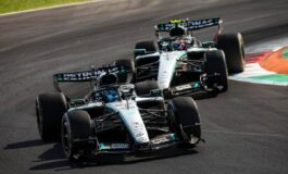 Gp Azerbaigian Russell il piu veloce nelle libere davanti ad Antonelli e Leclerc 4° 265x160