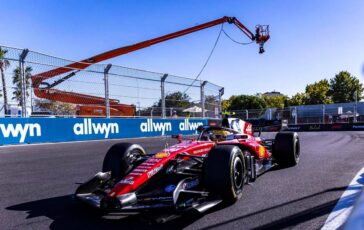 Gp Madrid Hamilton a muro nella terza sessione di prove libere 364x230