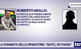 Ho ferito un ladro non so se e morto al Tg1 la telefonata al 112 del 35enne che ha sparato a Cuneo 265x160