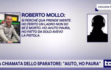 Ho ferito un ladro non so se e morto al Tg1 la telefonata al 112 del 35enne che ha sparato a Cuneo 364x230