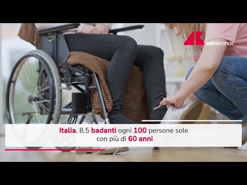 In Italia appena 8,5 badanti ogni 100 persone sole con più di 60 anni: i dati in un rapporto