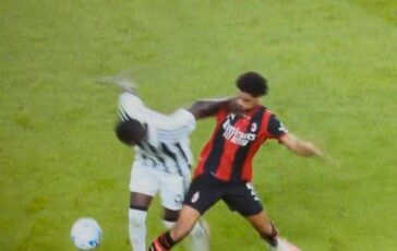 Juve Milan 1 1 dubbi sul gol rossonero De Winter fa fallo su Kolo Muani 364x230