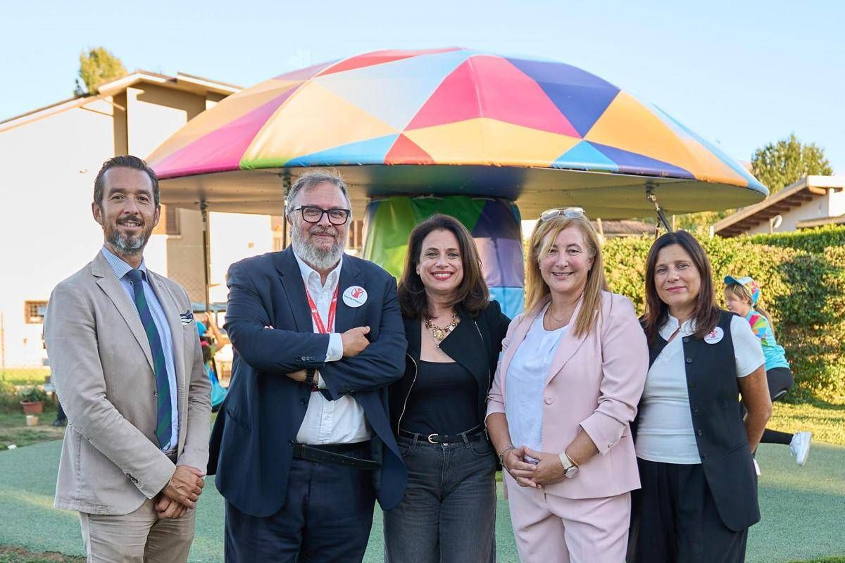 L'Aquila, Ferrero e Save the Children inaugurano 'Fungus': nuovo gioco motorio per sviluppare abilità