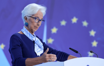 La Bce alza i tassi di interesse al 250 sale il costo del denaro 364x230