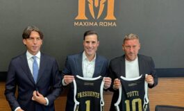 La Maxima Roma si presenta con Totti per riportare in alto il basket della Capitale 265x160