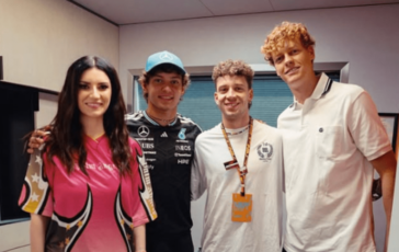 Laura Pausini e polemica per la foto ritoccata con Sinner e Antonelli cosa e successo 364x230