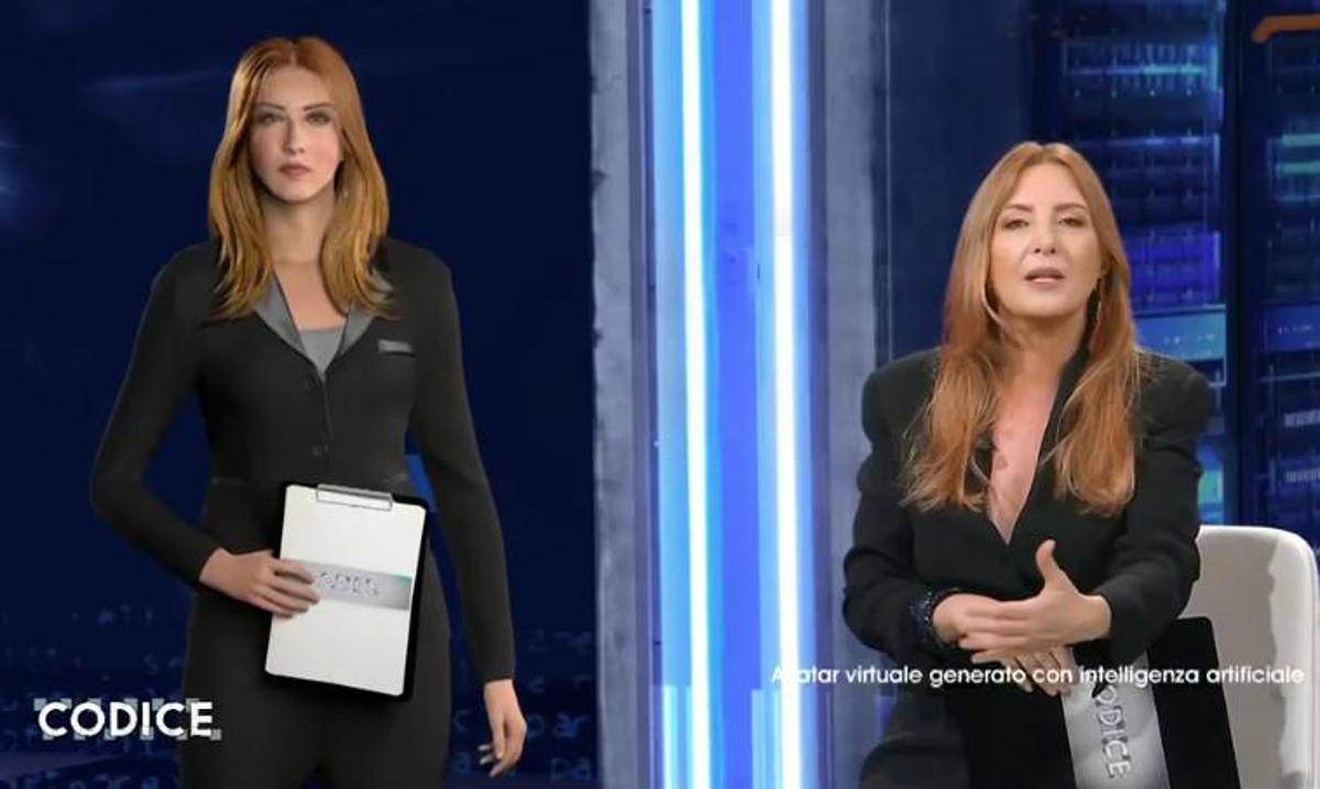 L’avatar con l’AI sbarca in Rai: a “Codice” arriva Ipazia, ecco quello che può fare - VIDEO