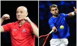 Laver Cup Agassi imbarazza Cobolli Quanto sei bello Flavio 265x160