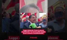 Legge elettorale Conte con Onorato La norma sulla raccolta firme e oscena e incostituzionale 265x160