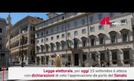 Legge elettorale oggi il voto in Senato 265x160