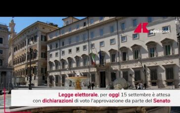Legge elettorale oggi il voto in Senato 364x230