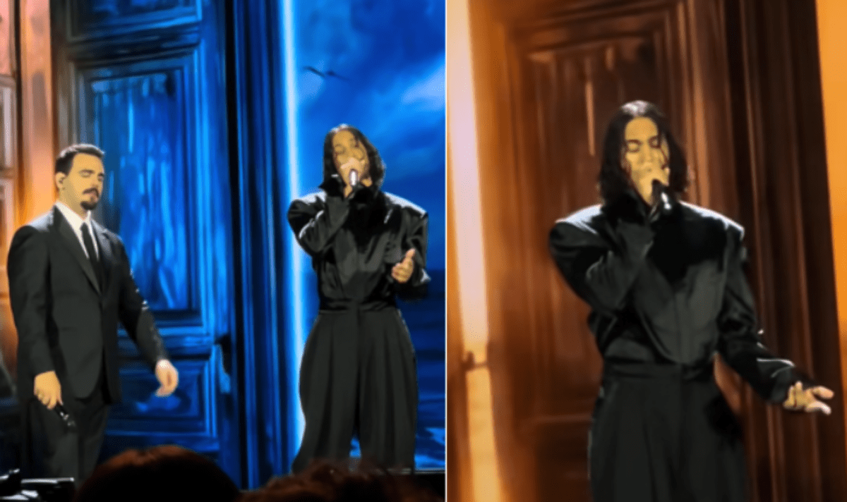Mahmood torna in Italia, duetta con 'Il Volo' ma il nuovo look confonde: "Chi è?"