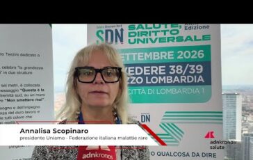 Malattie rare Scopinaro Uniamo ‘nuove terapie e equita sono le sfide 364x230