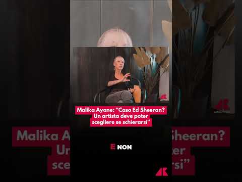 Malika Ayane: "Caso Ed Sheeran? Un artista deve poter segliere se schierarsi"