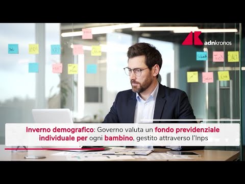 Manovra, ipotesi fondo pensione bebé contro inverno demografico