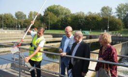 Milano Mons. Delpini incontra lavoratori MM a depuratore Nosedo 265x160