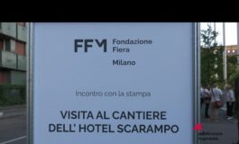 Milano proseguono i lavori del nuovo Hotel Scarampo di Fondazione Fiera Milano 265x160