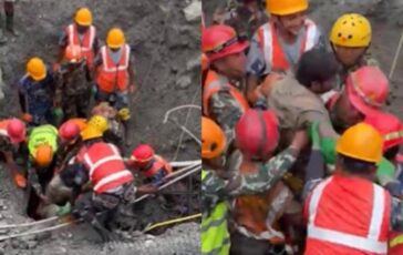 Miracolo in Nepal estratti vivi due operai rimasti intrappolati in una galleria 9 giorni dopo lalluvione 364x230