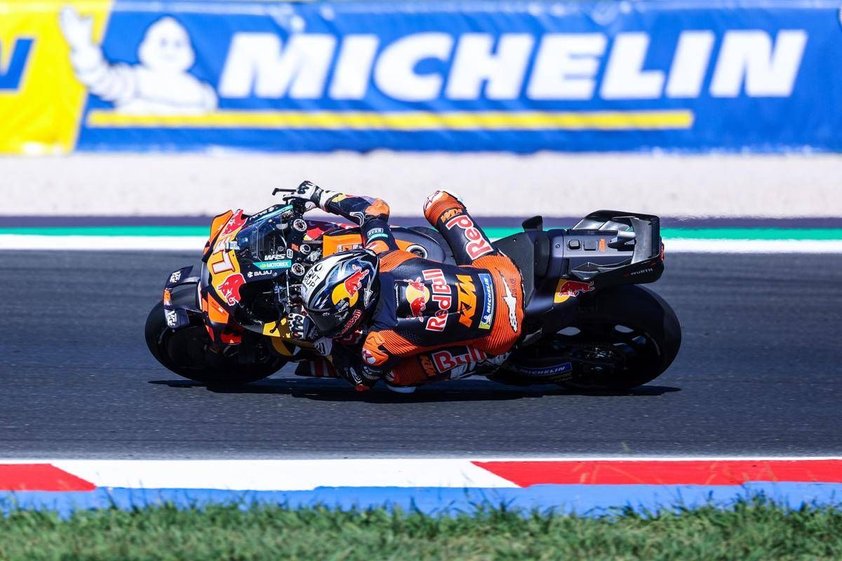 MotoGp, Acosta leader nelle libere e Bezzecchi sesto