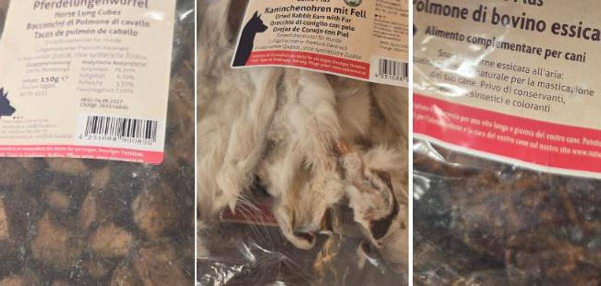 Orecchie di coniglio o polmone di cavallo? Lo snack 'choc' per i cani nel cuore di Cortina