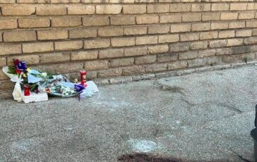 Ostia sangue in strada dopo lomicidio‑suicidio di tre giorni fa residenti sotto choc 364x230