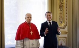 Papa Stop a corsa armamenti possesso armi nucleari non e garanzia di sicurezza. Macron La Francia e dalla parte della pace 265x160