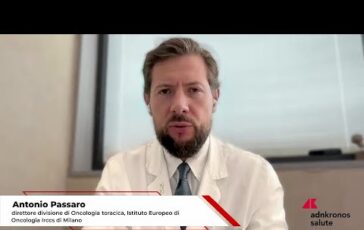 Passaro Ieo Con osimertinib risultati importanti a 8 anni in persone con tumore del polmone 364x230