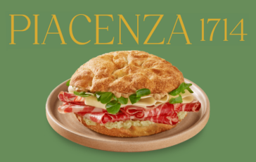 Piacenza 1714 da Autogrill nuovo panino della linea porta in viaggio Dop e Igp Made in Italy 364x230