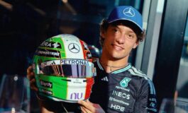 Pizza caffe e. Nazionale di calcio Antonelli e il casco speciale per Monza ispirato a Valentino Rossi 265x160