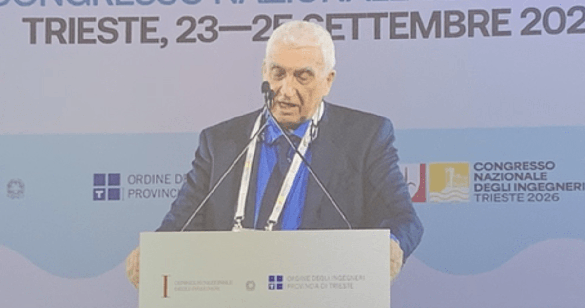 Professioni, Perrini (Cni): "Riforma innovazione e Ia i temi affrontati al Congresso ingegneri"