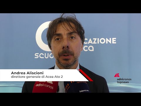 Progetto Edu Camp di Acea Acqua, Aliscioni (Acea Ato 2), ‘coinvolti 30.000 studenti sul percorso di