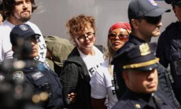 Proteste allOnu contro Netanyahu fermata Susan Sarandon 265x160