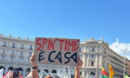 Roma corteo Spin Time Citta e di chi la vive non di chi specula 265x160