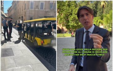 Roma invasa dalle golf car Onorato Dalla Regione Lazio serve legge il prima possibile 364x230