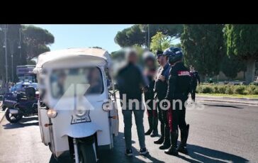 Roma invasa dalle golf car valanga di multe e patenti ritirate dopo i blitz dei carabinieri Video 364x230