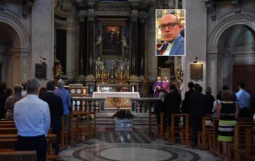 Roma oggi lultimo saluto al giornalista Daniele Compatangelo il 5 la sepoltura a Sauze di Cesana 364x230