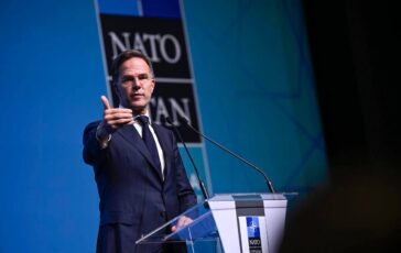 Rutte Non ce un rischio concreto di escalation nucleare Nato e piu forte della Russia 364x230