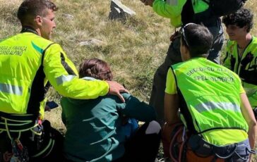 SantAnna di Vinadio donna dispersa ritrovata viva dopo cinque giorni in montagna 364x230