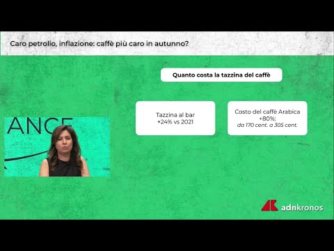 Scocchia (Illy) ad AdnFinance: "Da gennaio rischio tazzina di caffè più cara, oggi media nazionale