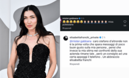 Stefano Gabbana stronca Elisabetta Franchi il botta e risposta social dopo il red carpet a Venezia 265x160